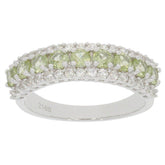 Sterling Silver Semi Mount Ring Setting RD 3x3mm White Topaz - Syzjewelry